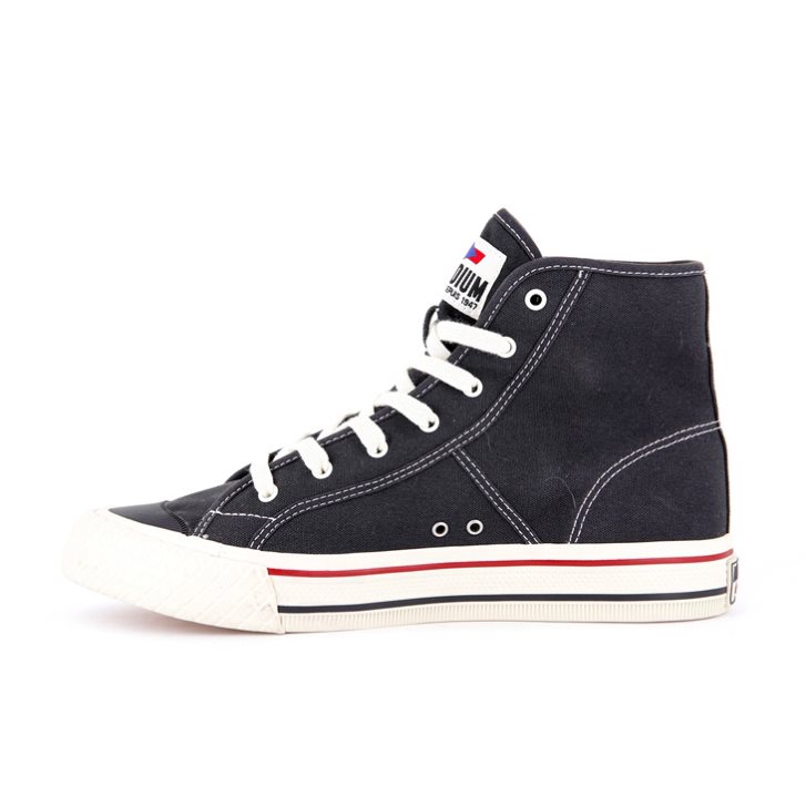 Palladium Palla Louvel High Tops Women's Sneakers Black | UK I192-HOF